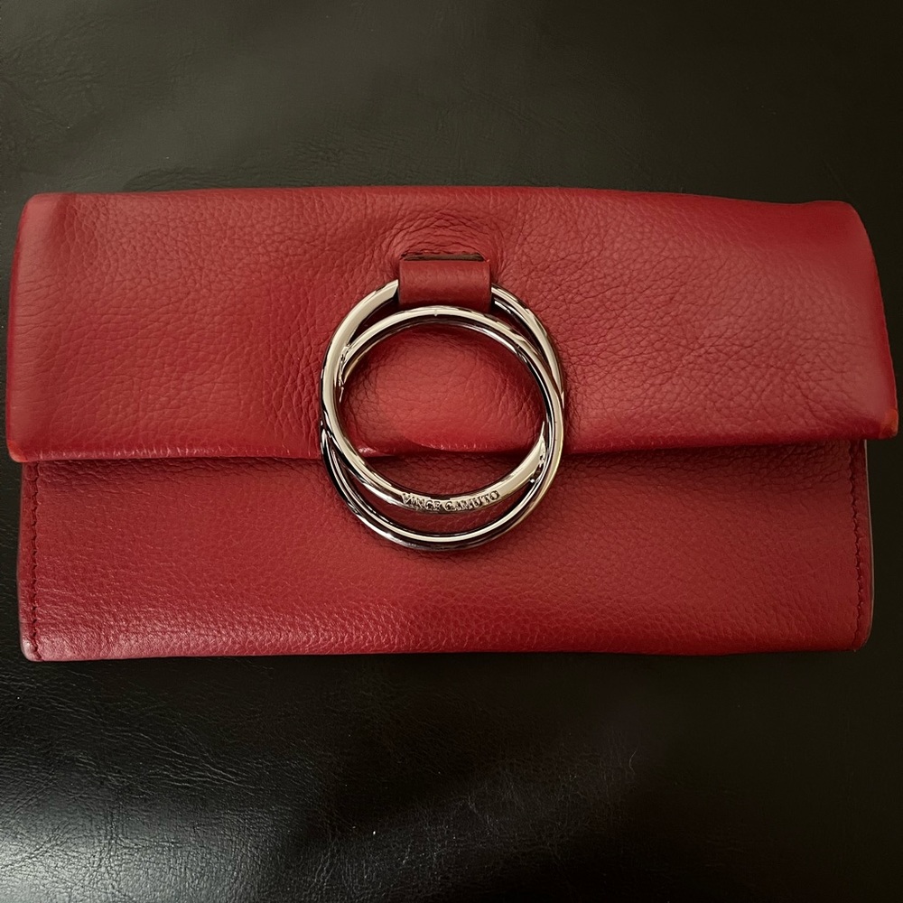 Vince Camino Livy Leather Clutch Wallet.
